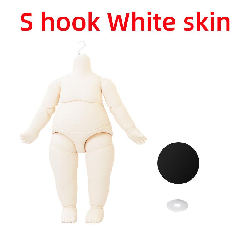 YmY big pear Doll body small 1/6 size S-hook for BJD ob joint Doll Movable body Big Head doll accessories