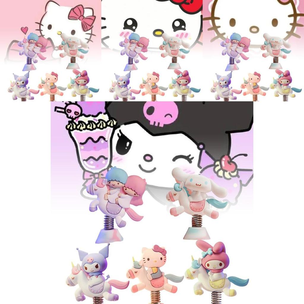 Adorable Carousel Series Pvc Figurine Featuring And