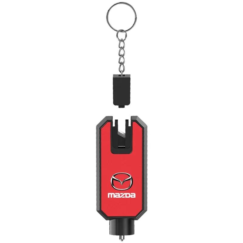 2025 Hot 3in1 Car Safety Car Multi-function Window Breaking Tool Escape Broken for Mazda CX8 CX9 CX30 3 CX3 CX4 CX5 CX7 RX7Axela