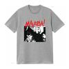 Malaria Retro Punk Band T Shirt for Men and Women Vintage Style High Quality Print Unique Design Vintage Washed Stretched
