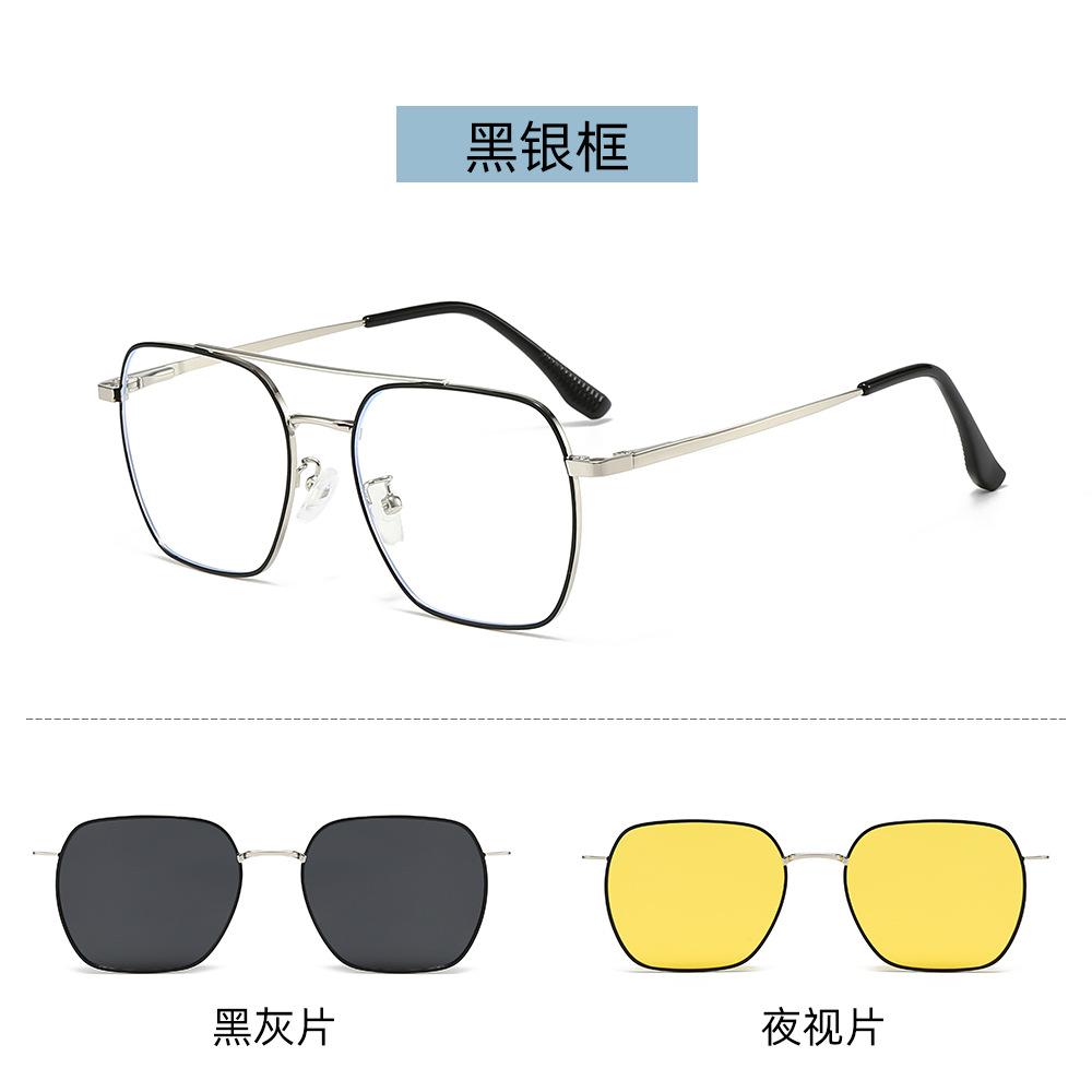 Polarized Sunglasses Set Glasses Summer Women Driving Glasses Can Set Myopia Sunglasses Men