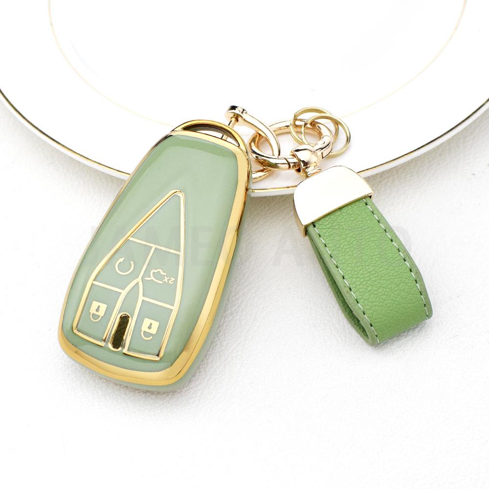 Car Key Case Cover For Changan Unit Unik Cs35Plus Cs55 Plus Cs75 Plus Oshan X7 X5 Keychain 4 Buttons Tpu Key Bag Car Accessories