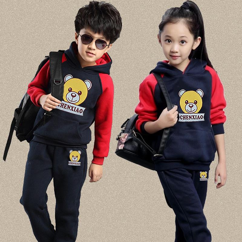 Sweater + Pants Autumn Children's Clothing Autumn and Winter Clothing Suits for Older Children