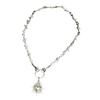Alloy Heart and Barbed Wire Necklace Creative Clavicle Chain Charm Offering Comfort and Durability for Everyday Wear