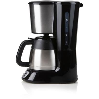 Filtrační kávovar - DOMO - DO709K - 1000 W - 1 L - 8 šálků - LCD displej - 24h časovač - Nerezová ocel