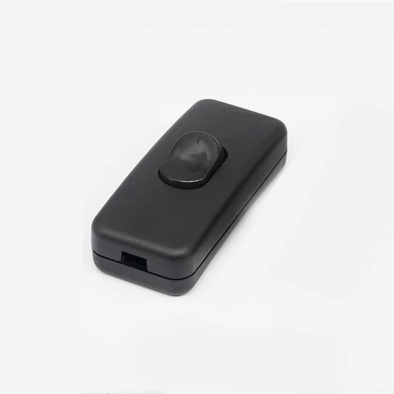 Light Switch AC 250V ON/OFF Table Desk Lamp Cord Toggle Rocker Switches Control For LED Lights Wiring Electric Switch