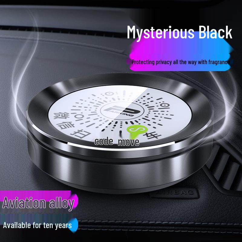 Aromatherapy Temporary Car QR Code Number Plate and Parking Sign