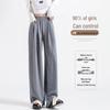 Women's Lightweight Ice Silk High-Waist Wide-Leg Pants