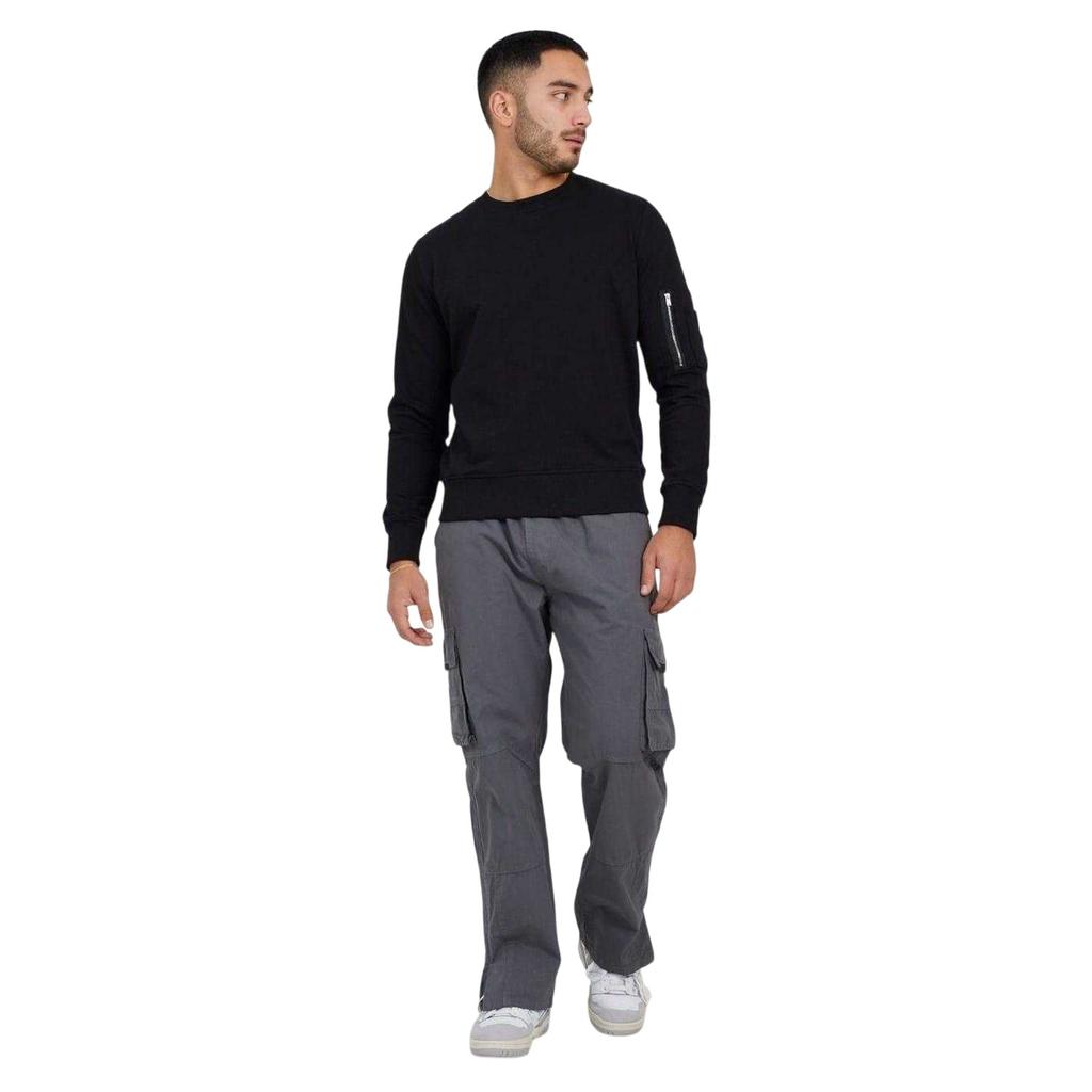 Brave Soul Mens Ripstop Cargo Trousers