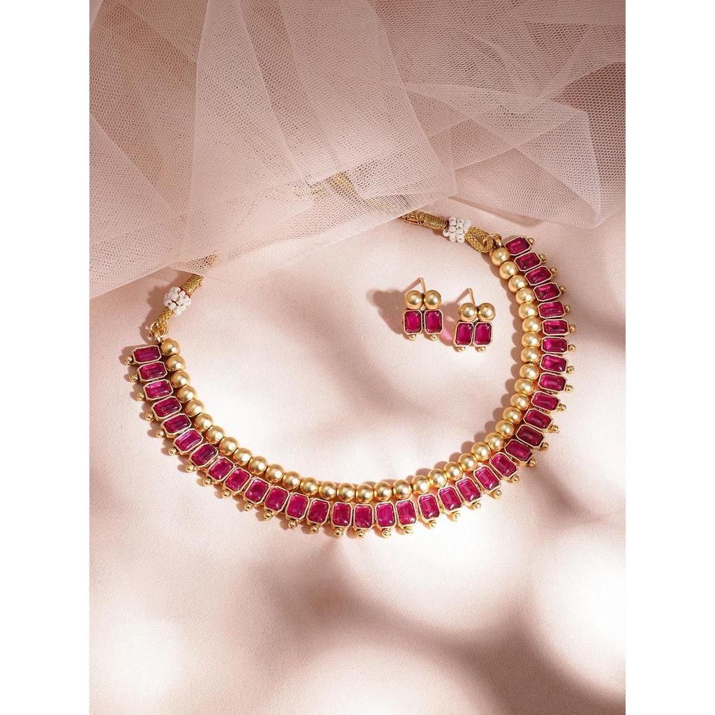 Necklace Set Traditional Stylish Jewellery Gift for Women & Girls