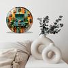 30x30cm Round Glass Wall Clock You Will Be Delighted to Showcase in Your Home