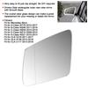 Vidro do Espelho Retrovisor Lateral Esquerdo para Mercedes Benz W212 W246 W204 W176