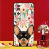 Chihuahua Face Floral Dog Case For Honor Magic 8 5 6 7 Lite Honor Win X9b X9c X9a X8c X8b 50 70 90 200 400 Pro Cover