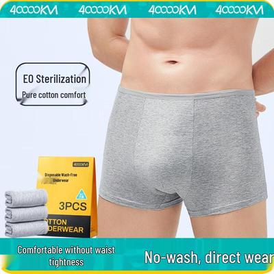 Einweg-Reise-Boxershorts für Herren