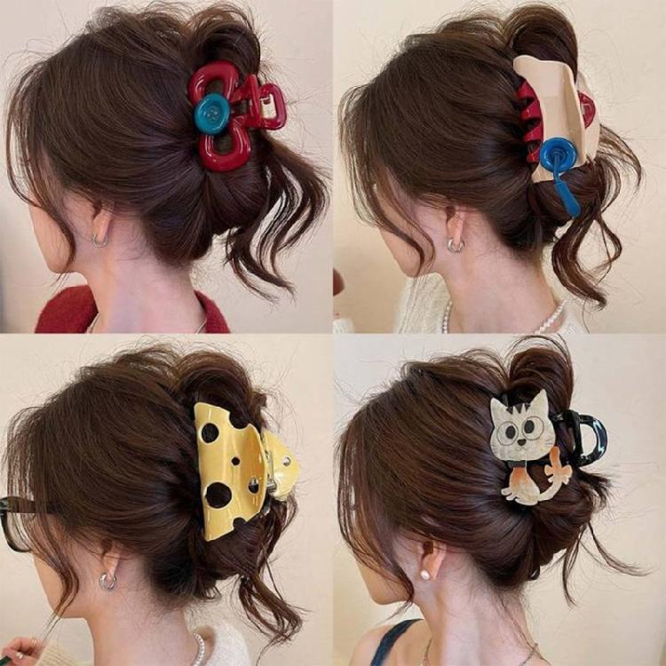Trendy Hair Clip for Women Stylish Barrettes Gentle on Fine Hair Suitable for Professional Occasion and Night Event