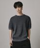 Beodeonteu Pigment Washed Round Neck Knit [Charcoal]