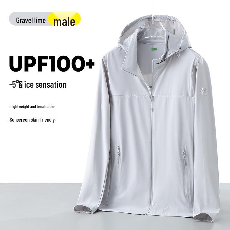 

Рубашка из ледяного шелка с защитой от солнца UPF 100+ для мужчин и женщин - Легкая, дышащая, защита от УФ-лучей для лета, активного отдыха и рыбалки XL