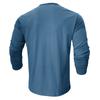 Men’s Long Sleeve Crew Neck Cotton T-Shirt