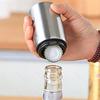 Beer Bottle Opener Automatic Stainless Steel Quick Pop Top Can Opener Adsorbed by Magnets Suitable for Home Bars and Parties
