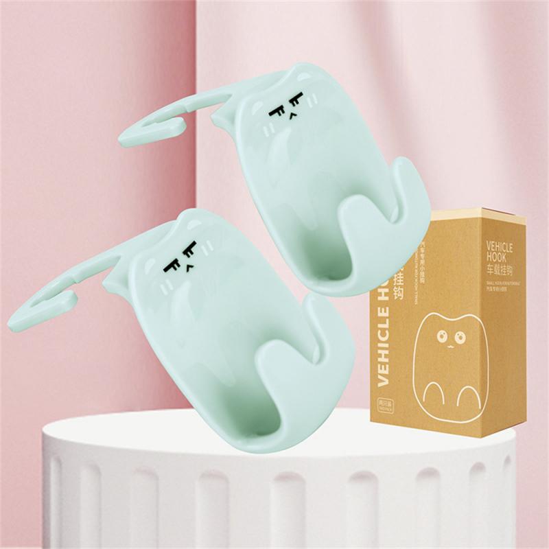 

Автомобильный мультяшный крючок Многофункциональный Прочный 40 г Автотовары Автомобильный маленький крючок Практичный Портативный Автомобильные аксессуары Автомобильный крючок