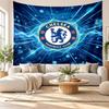 Chelsea FC Wall Tapestry, Soft Fabric Wall Hanging, Decorative Backdrop For Bedroom Home Wall Art