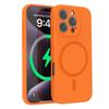 Liquid Silicone Phone Case IPhone 16 Pro Max With Magnetic Adsorption Lens Protection Shockproof Anti-Scratch