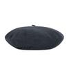 VARZAR Cursive Logo Wool Beret Gray