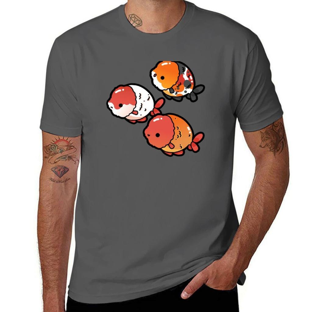 Ranchu Goldfish Tshirt Basic Regular Fit Casual Tshirt