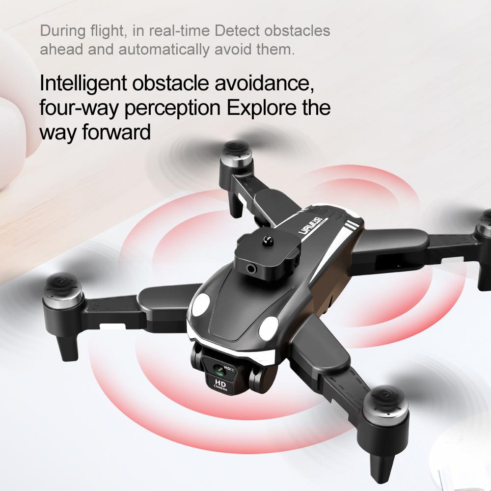 F200 Drone Brushless Professional HD Aerial Photography Wide Angle 4K Dual Camera 5G WIFI FPV Foldable Quadcopter RC Obstacle Avoidance Toys Gift
