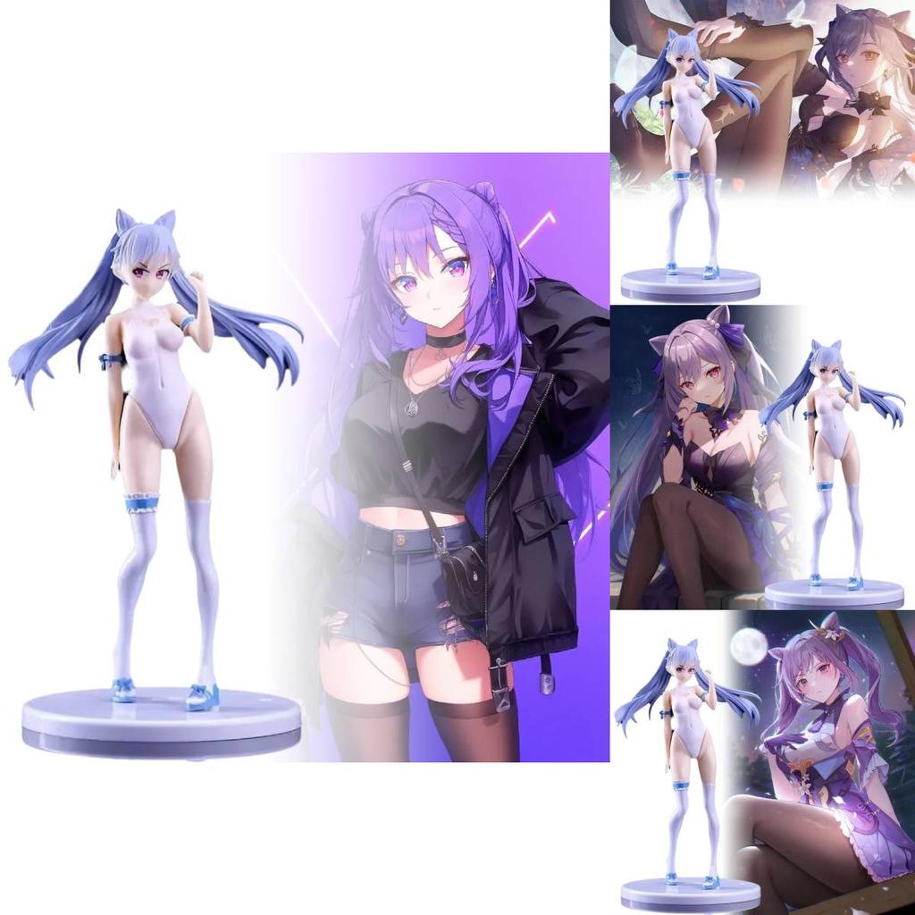 Anime Genshin Impact Klee Pvc Figure Captivating Swimwear Design Collectible Model