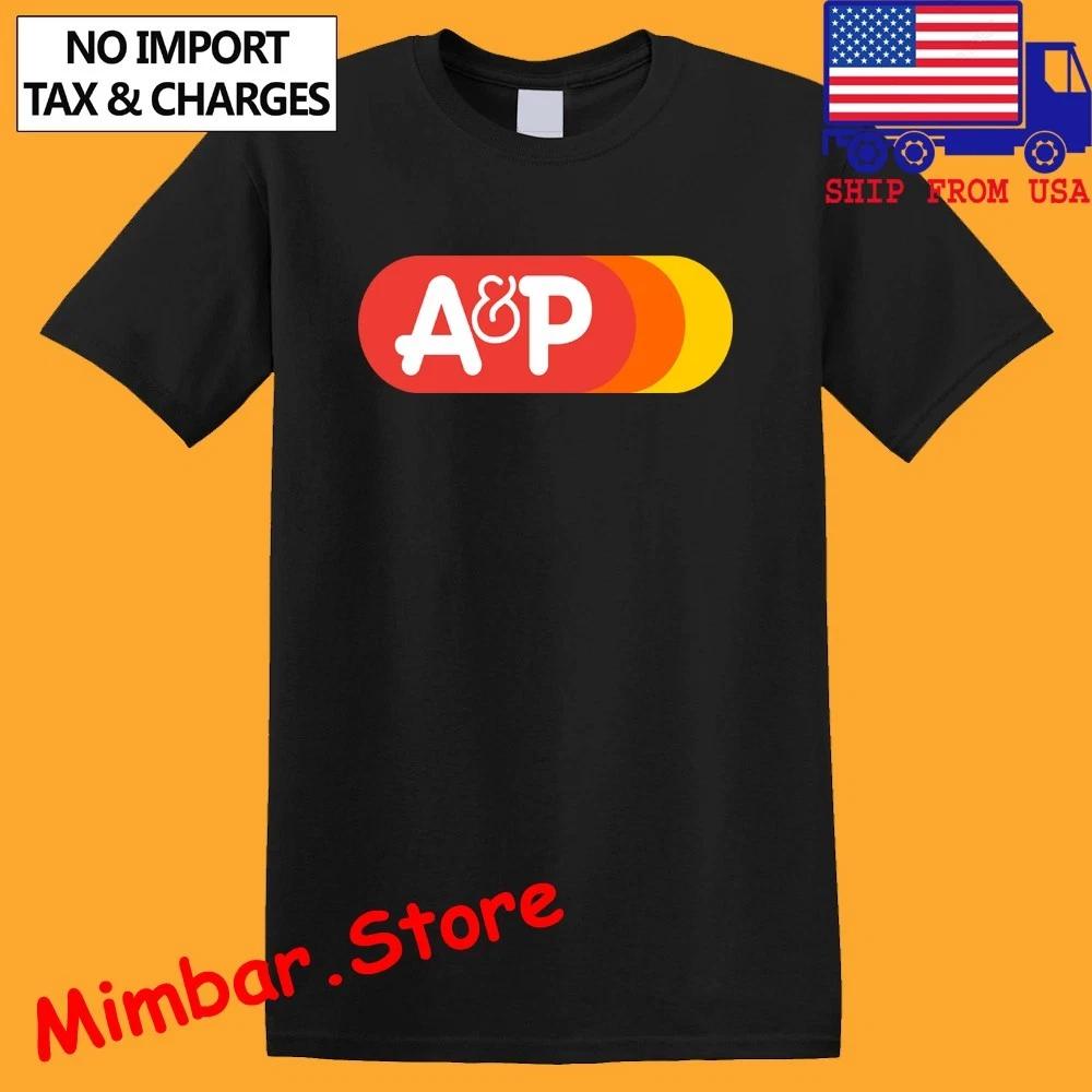 

A&P Supermarket 1976 Men s Black Size S-5XL M