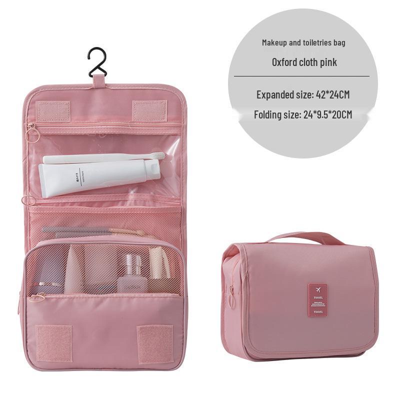 Portable Waterproof Travel Makeup Bag for Men & Women - Large Capacity & Multifunctional