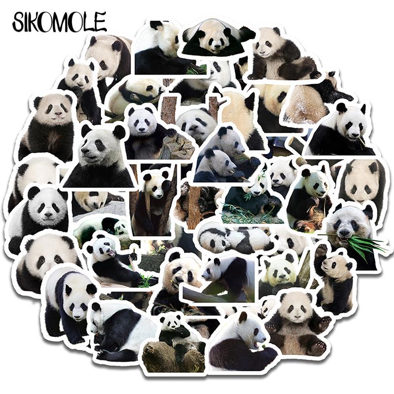 10 30 50PCS Cartoon Panda Sticker Animals DIY Toys Suitcase Laptop Skateboard Styling Phone Luggage Decals Graffiti Stickers F5