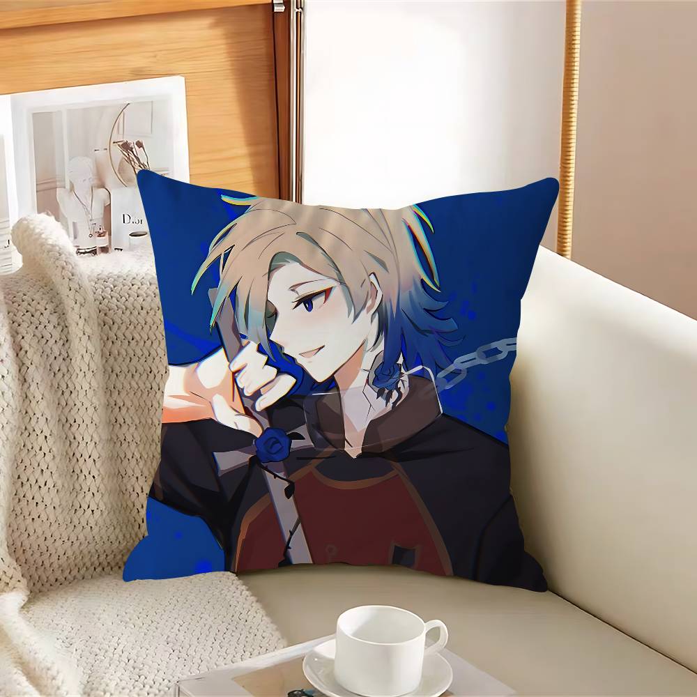 K-Kaiser Anime Kissenbezug 30x50 Polyester Sofakissen Dekorative Zierkissen Heimdekoration Kissenbezug