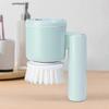 Electric Cleaning Brush Bathroom Wash Brush Kitchen Cleaning Tool Usb Handheld Brush Electric Brush Less