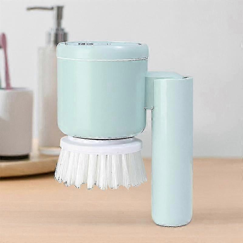 Electric Cleaning Brush Bathroom Wash Brush Kitchen Cleaning Tool Usb Handheld Brush Electric Brush Less