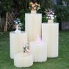 Folding Roman Column Dessert Table & Aisle Marker for Wedding Décor
