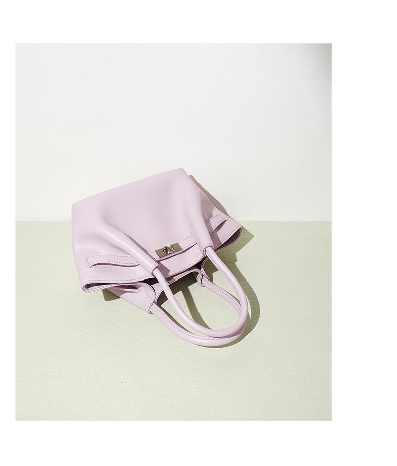 2025 Frühling/Sommer Weiche Echtes Leder Schulter-/Umhängetasche - Vielseitige Lässige Handtasche für Damen