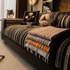 Transborder High-End Non-Slip Leather Sofa Cushion Cover for All Seasons 2026