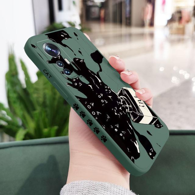 Naughty Cat Phone Case For Xiaomi Mi 13 12 11 Ultra 10 9 12T 11T 10T 9T Pro Lite Poco F4 X4 M4 F3 X3 M3 Pro 4G 5G GT Cover