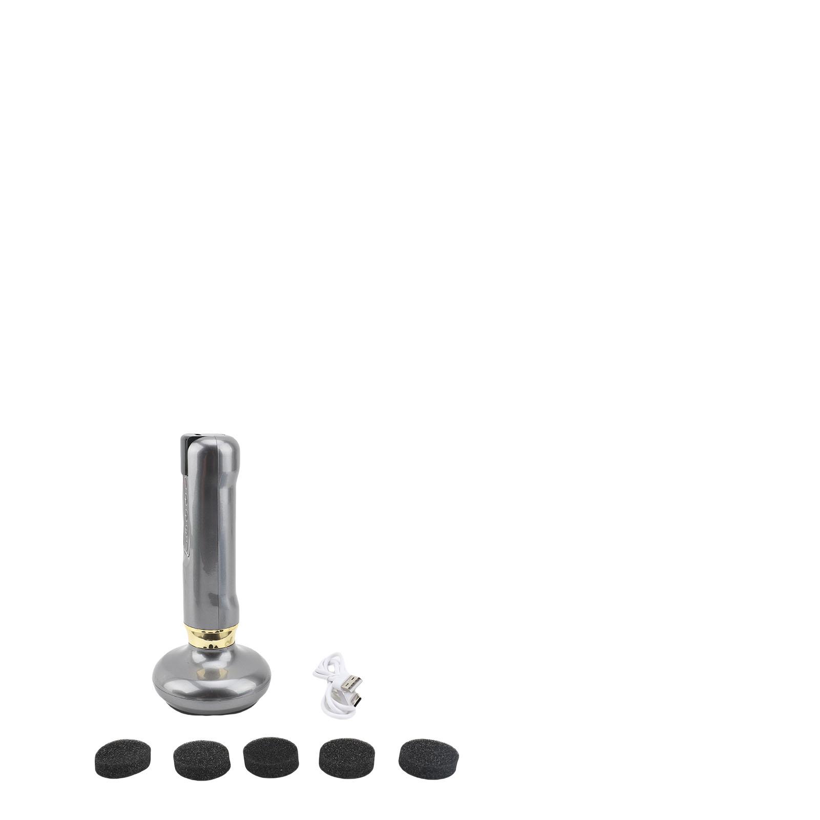 Handheld Cellulite Massager Bian Stone Rechargeable Electric Cupping Massager with Heat 12  s Adjustment