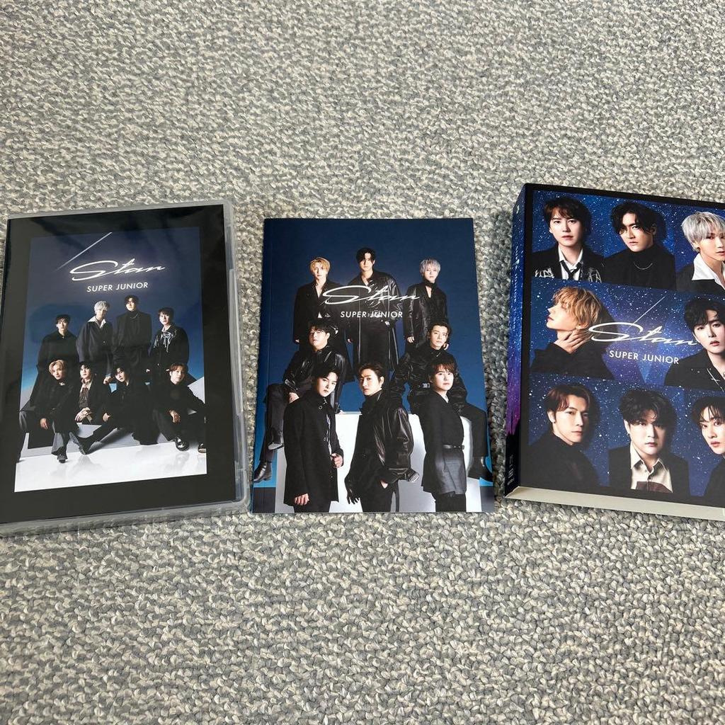 [USED] SUPER JUNIOR Star 3CD Album