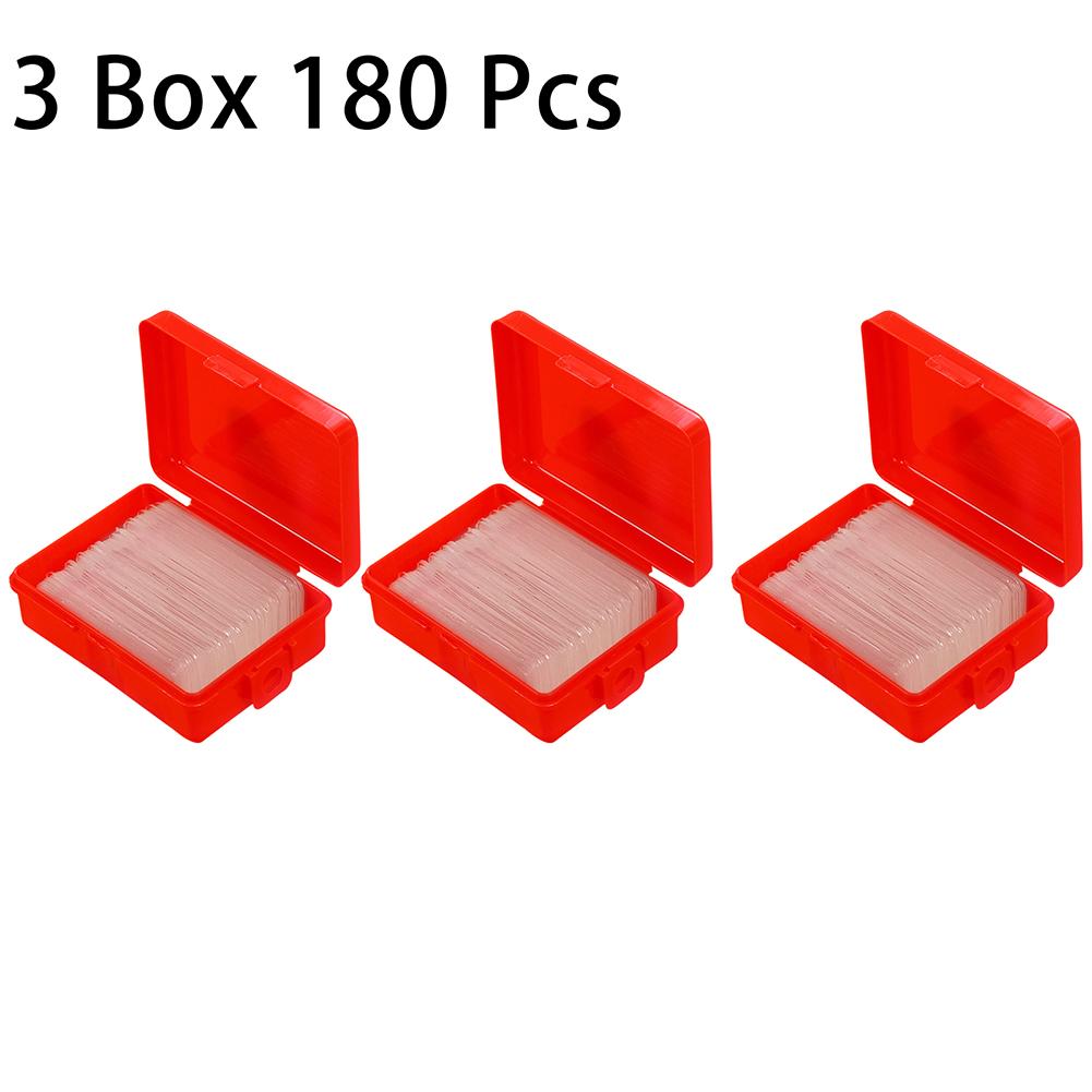 Acrylic Based Reusable Double Sided Tape for Mounting Decorative Items on Glass Mirrors Tiles and Painted Walls 60PCS per Box