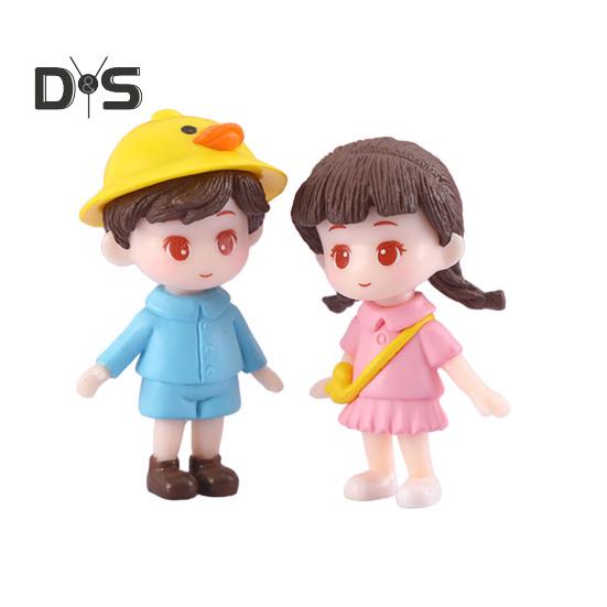 Auto-Ornamente, niedliche Cartoon-Paar-Actionfiguren, Ballon-Ornamente, Auto-Innenausstattung, Armaturenbrett-Dekoration für Auto, Home Office