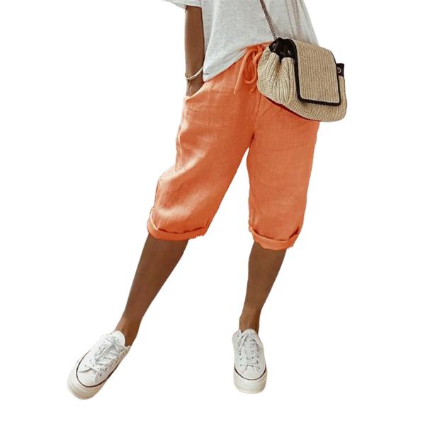 Pantaloncini Estivi da Donna Linea Running Allenamento Pantaloncini Larghi Pantaloni Cargo con Tasche