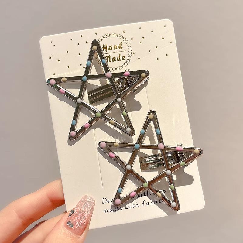 Autumn & Winter Coffee Hair Clip: Women's Seamless Duckbill, BB & Bangs Clips