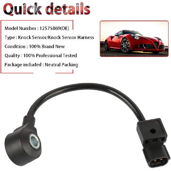 

cciyu Ignition Knock (Detonation) Sensor Fit for KS303 2006-2014 for Subaru Impreza 2.5L,2006-2009 for Subaru Legacy 2.5L,2007-2009 for Subaru