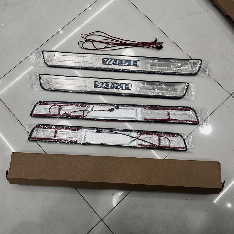 LED Door Sill Strips with Welcome Pedal for Toyota Wish (03-16 Models)