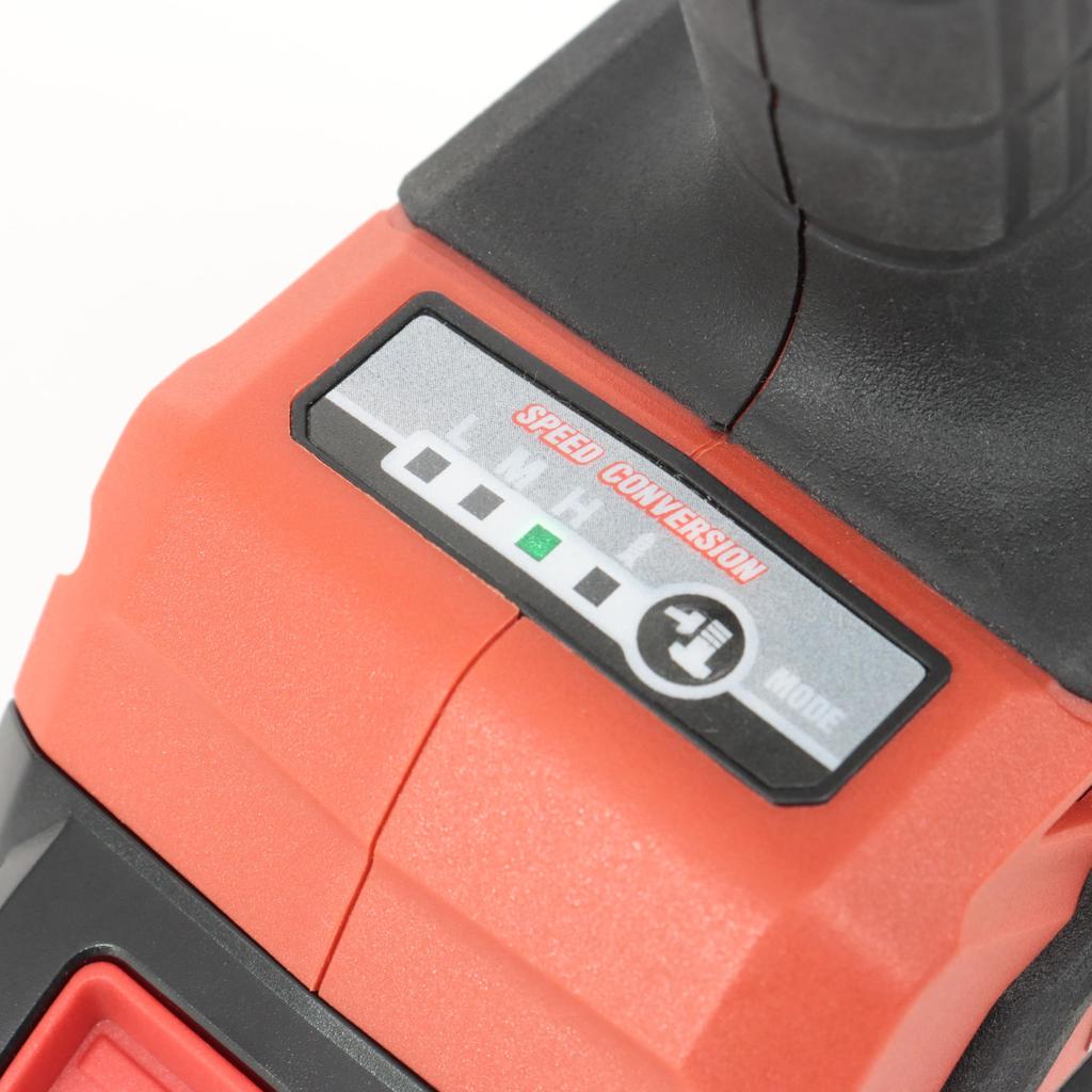 DCK 20V Impact Driver Torque LED Light Impact Force Switching Brushless Motor Cordless Electric Screwdriver Rechargeable and Charger Sold No