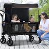 Sturdy Polyester Cargo Net For Camping Trolleys Easy Installation Zippers Access And Secure Storage Solution